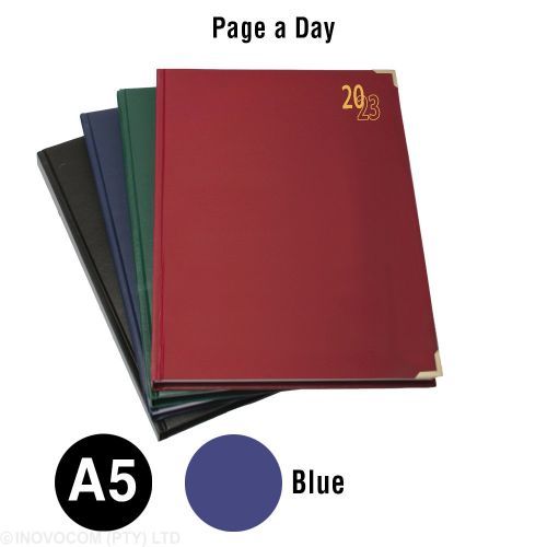 Picture of A4 S-Stitched 2024 Diary Blue